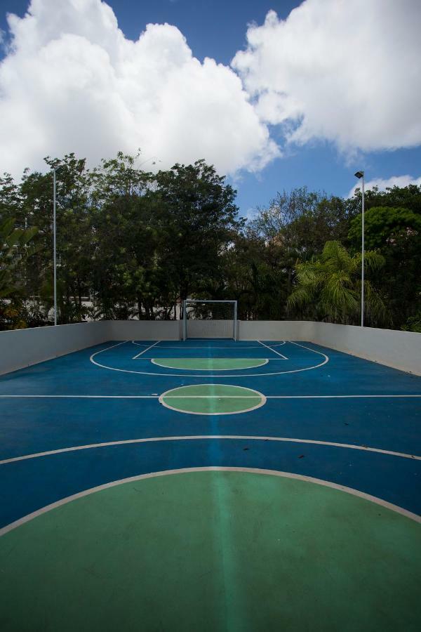 3Br Apt With Pool Cancún Exteriör bild