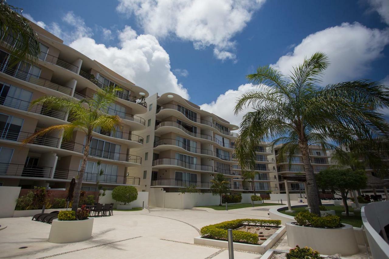 3Br Apt With Pool Cancún Exteriör bild