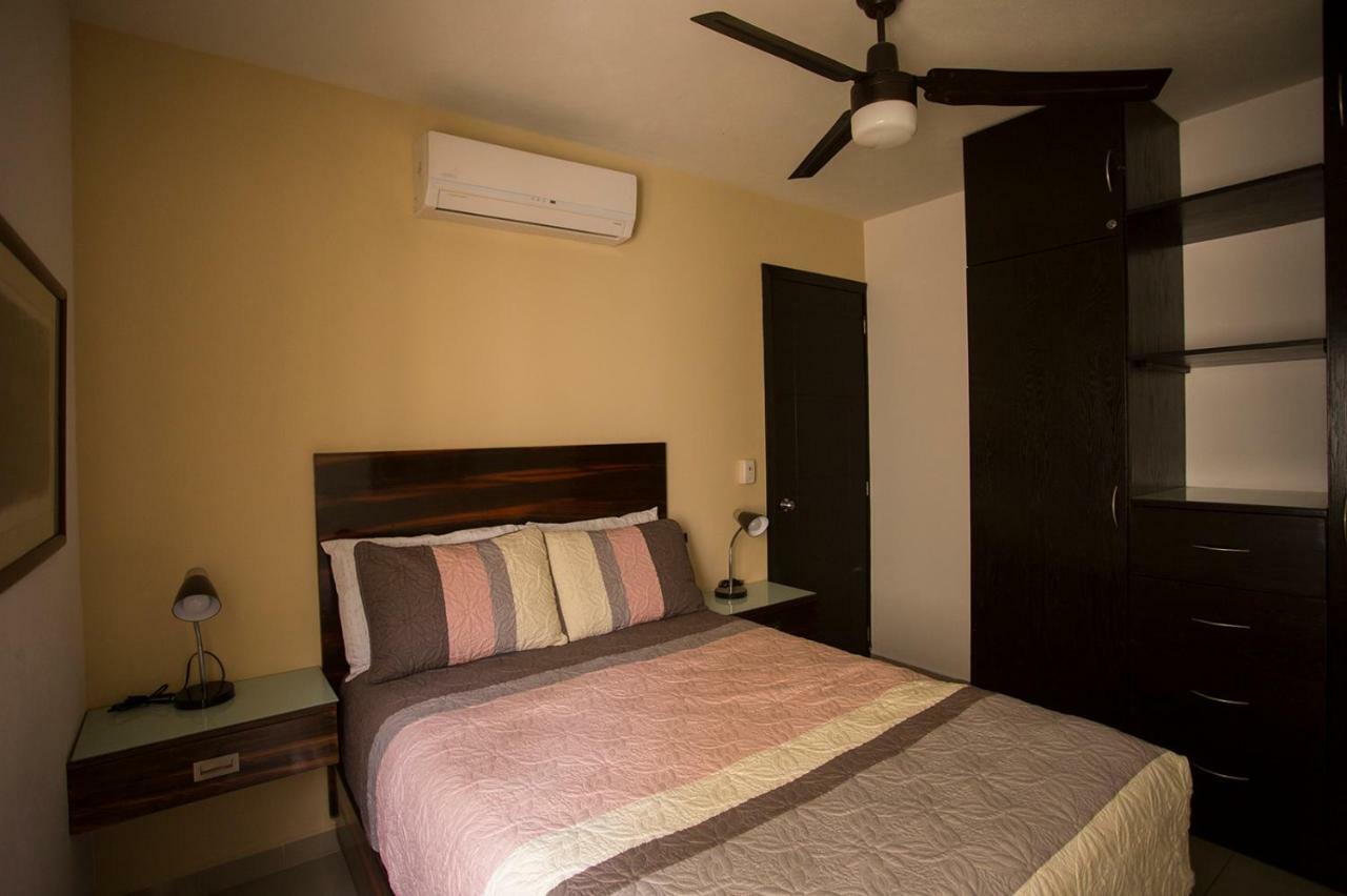 3Br Apt With Pool Cancún Exteriör bild