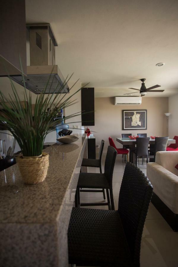 3Br Apt With Pool Cancún Exteriör bild